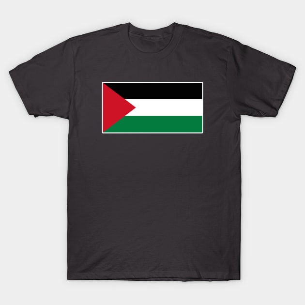 State of Palestine Flag T-Shirt by DiegoCarvalho